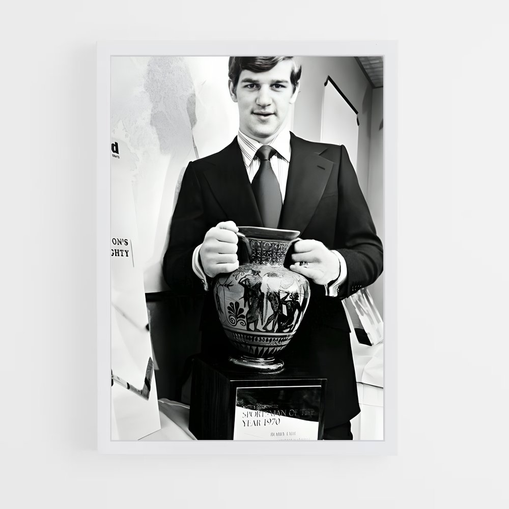 Poster L'Homme au Bol – affiche Hockey sur glace (vue 3)